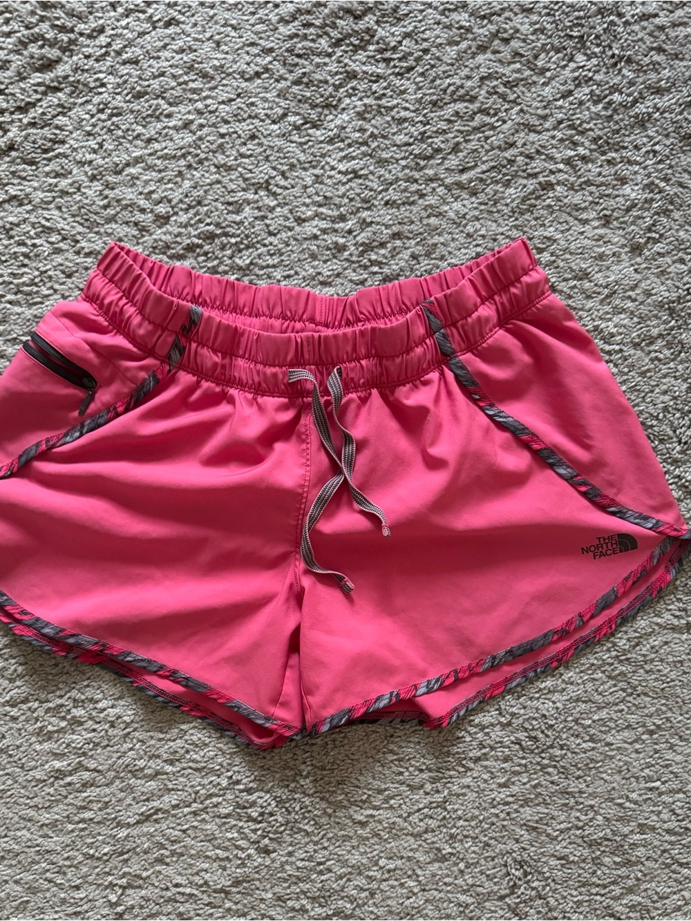 North Face Women’s Hot Pink Athletic Running Shorts